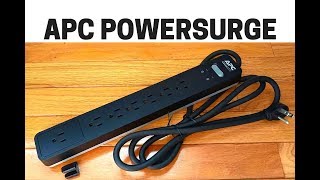 APC Power Strip 1440 Joule SurgeArrest Surge Protector Unboxing [upl. by Greenfield816]