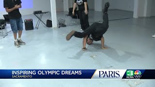 Olympic breakdancing bringing excitement to Sacramento dance studio [upl. by Schalles]