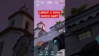 LINEUP  geng lakia SOVA SHOCK DART IN SUNSET valorant sovalineup valorantlineup riotgame [upl. by Tolliver]