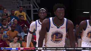 NBA 2K24 Gameday Mode  WARRIORS vs CAVALIERS FULL GAME HIGHLIGHTS [upl. by Lanam482]