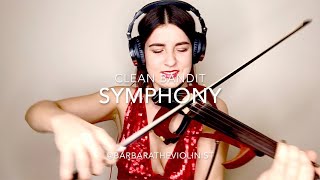 Clean Bandit Symphony Violin Cover Barbara Krajewska [upl. by Mcclary929]