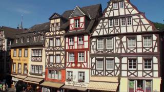 Town of Cochem in the Moselle Valley in Germany Cochem tourism video [upl. by Saxen]