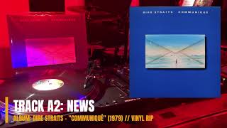 News • Dire Straits • Communiqué 1979 vinyl direstraits markknopfler rock [upl. by Ayikat]