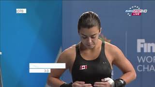 Kazan 2015 Meaghan Benfeito 10m  Womens Diving [upl. by Bluefield]