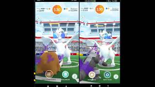 Pokemon Go Reshiram Duo by 21 Unique Pokemon No Mega No Weather Boost Fire FangCrunch [upl. by Gallager556]