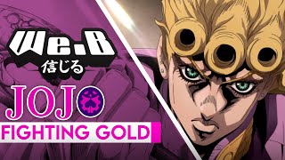 JoJos Bizarre Adventure OP 8  Fighting Gold  FULL ENGLISH Cover by WeB [upl. by Esyned]