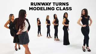 Modeling Class  Learn Catwalk  How To Walk The Runway Like A Model [upl. by Llenrub]