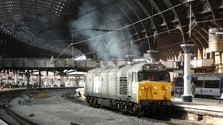 50008 powers out of York heading up to Newcastle [upl. by Hnamik175]