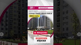 kirayeevler  Yeni Yasamal MIDA sosial evlərdə 123 m² 2 otaqlı mənzil kirayə verilir [upl. by Lundt148]