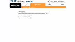 TPLINK Moden Router รุ่น TDW8901G ตอนที่2 [upl. by Cristoforo]