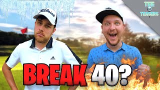 CAN WE BREAK 40 Golf Challenge [upl. by Assener]