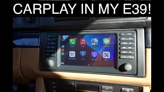 CARPLAY In My E39 M5 [upl. by Najib]