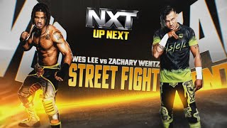 Wes Lee vs Zachary Wentz 22 NXT Oct 1 2024 [upl. by Sosanna]