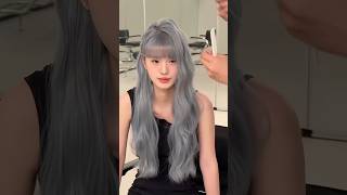 Hair color 🥰💙color hair haircolortutorial haircolor hairstyle haircolorcorrection [upl. by Esiahc]