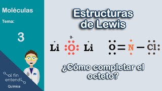 ¿CÓMO dibujar estructuras de LEWIS 1º parte [upl. by Avaria503]