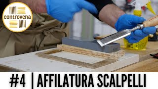 AFFILATURA SCALPELLI PER LEGNO  INCASTRI 4  Falegnameria fai da te e lavorazione del legno [upl. by Ocirred171]