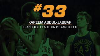 50th Season Countdown 33 Days Till Tip With Kareem AbdulJabbar [upl. by Oznola]