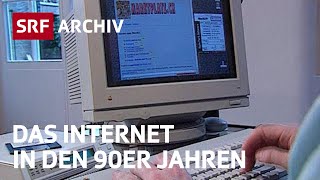 Was gibt es im Internet 1995  Das WWW in den der 90er Jahren  SRF Archiv [upl. by Mccahill163]