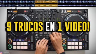 LOS 9 DJ TRUCOS Y DJ TRANSICIONES DE quotINSTRUCTIVO DE DJquot🔥🤯 [upl. by Astiram421]