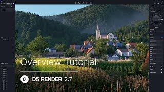 D5 Render 27 Overview Tutorial  How to Level Up DesignArchviz Workflow with New AI FeaturesampTools [upl. by Incrocci]