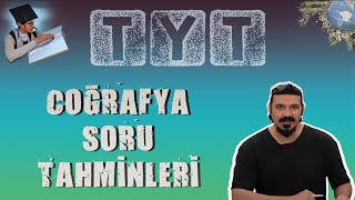 2024 TYT Coğrafya Soru Tahminleri  1 tytcografya coğrafyatahmin [upl. by Annez844]