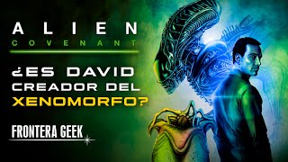 ¿DAVID CREÓ AL XENOMORFO EN ALIEN COVENANT  Origen de la Variante PRAETOMORPH  El Protomorfo [upl. by Sande]