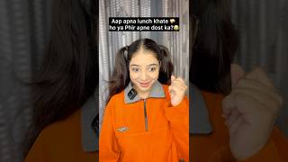 Over smart ladki😂 schoollifecomedy comedy funny youtubeshorts schoollunch schoolllife foryou [upl. by Penni]