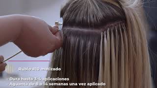 Cómo aplicar extensiones de Queratina [upl. by Dorreg]