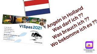 Vispas  Angeln in Holland  Wo bekomme ich den Angelschein  Karpfen Ultras  Tagebuch 65 [upl. by Incrocci]