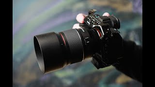 Samyang AF 85mm F14 FE II  FIRST LOOK  Hands on review by Jay Gilmour [upl. by Naitsirc]