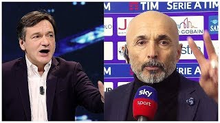 SPALLETTI sbrocca contro FABIO CARESSA quotNon fate i tifosiquot  FiorentinaInter 33 [upl. by Daas]