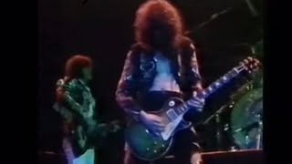 Dazed and Confused Live  Led Zeppelin  May 24 1975 Europe Rare footage [upl. by Eyahs]