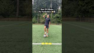 Best 1V1 Moves For Footballers ⭐️⚽️ futbol football soccer skills tutorial trending 1v1 [upl. by Robertson]