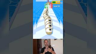 Corrida Maluca no Eyeball Stack androidgames games mobilegame gaming [upl. by Marybelle]