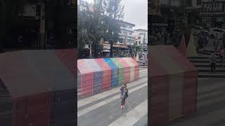 BAGUIO CITY CHRISTMAS 2024 DECORATIONS IN MALCOLM SQUARE PREPARATION [upl. by Novyak]