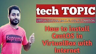 How to Install CentOS 7 on VirtualBox with internet  How to install CentOS in Windows  CentOS 7 [upl. by Fennell]