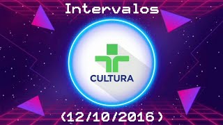 Intervalos TV Cultura 12102016 [upl. by Irmo]