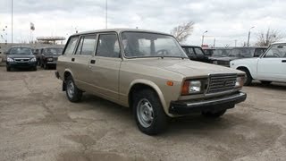 2012 LADA VAZ 2104 Start Up Engine and In Depth Tour [upl. by Jamnes]