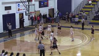 Hoosac Valley Girls Basketball 2 26 22 mov [upl. by Swanhildas]