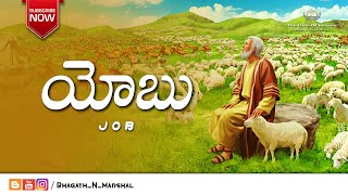 యోబు  Job   THE BIBLE  Telugu   BhagathNMarshal  The Bible Telugu Series [upl. by Chappy]