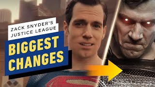 Justice League Snyder Cut All Differences From the Theatrical Version [upl. by Sedgewinn]