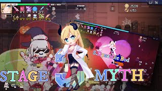 Holocure  Yuzuki Choco DOMINATES Stage 3 Myth [upl. by Anohs]