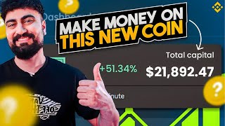 MAKE MONEY WITH THIS NEW COIN  BINANCE LAUNCH POOL [upl. by Crespi799]