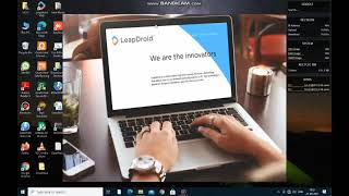 How to transfer photos and media files in leapdroid emulator pclaptop [upl. by Noonan]