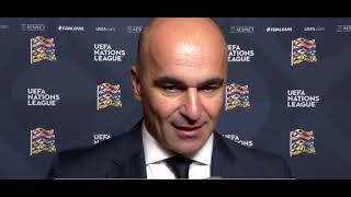 Roberto Martínez  Flash Interview  Polónia 1×3 Portugal 🇵🇹 [upl. by Niffirg733]