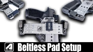 Alias Beltless Receiver Pad Setup [upl. by Aihgn]