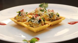 Mexican canapes recipe  Quick party snacks recipe  Veg party starters recipe [upl. by Nahk]