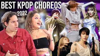 Waleska amp Efra react to The Best KPOP Choreographies of 2022 [upl. by Torosian]