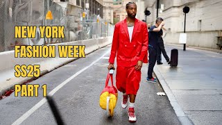 Traveling to New York New York Fashion Week SpringSummer 2025  NYFW Part 1 [upl. by Alfonso]