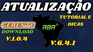 Atualização Mapa RBR v641Gerente de Download v104 Tutorial Passo a Passo Ets2 1485 [upl. by Arded]